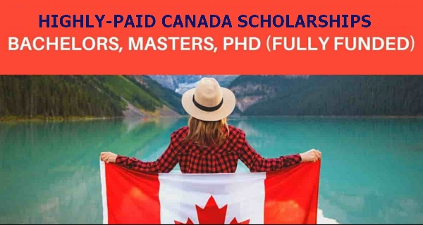 Top Highly Paid Scholarships in Canada